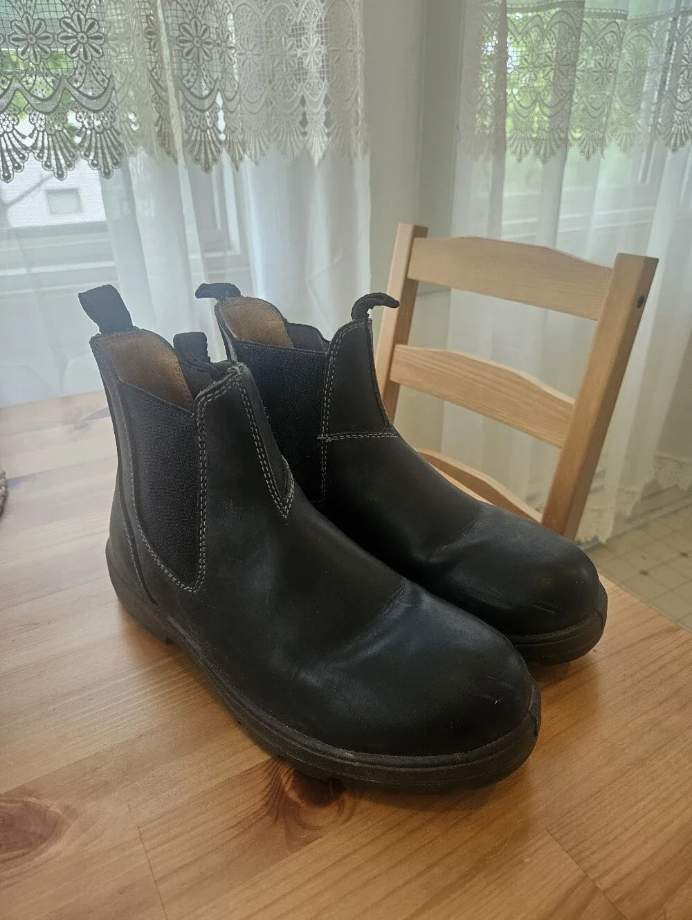 Aquatherm Black Chelsea Work Boot Size 10 - Picture 2 of 11